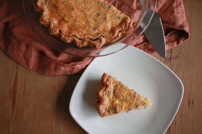 Easy Protein Rich Breakfast Quiche